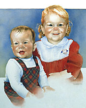 two-kids-watercolour
